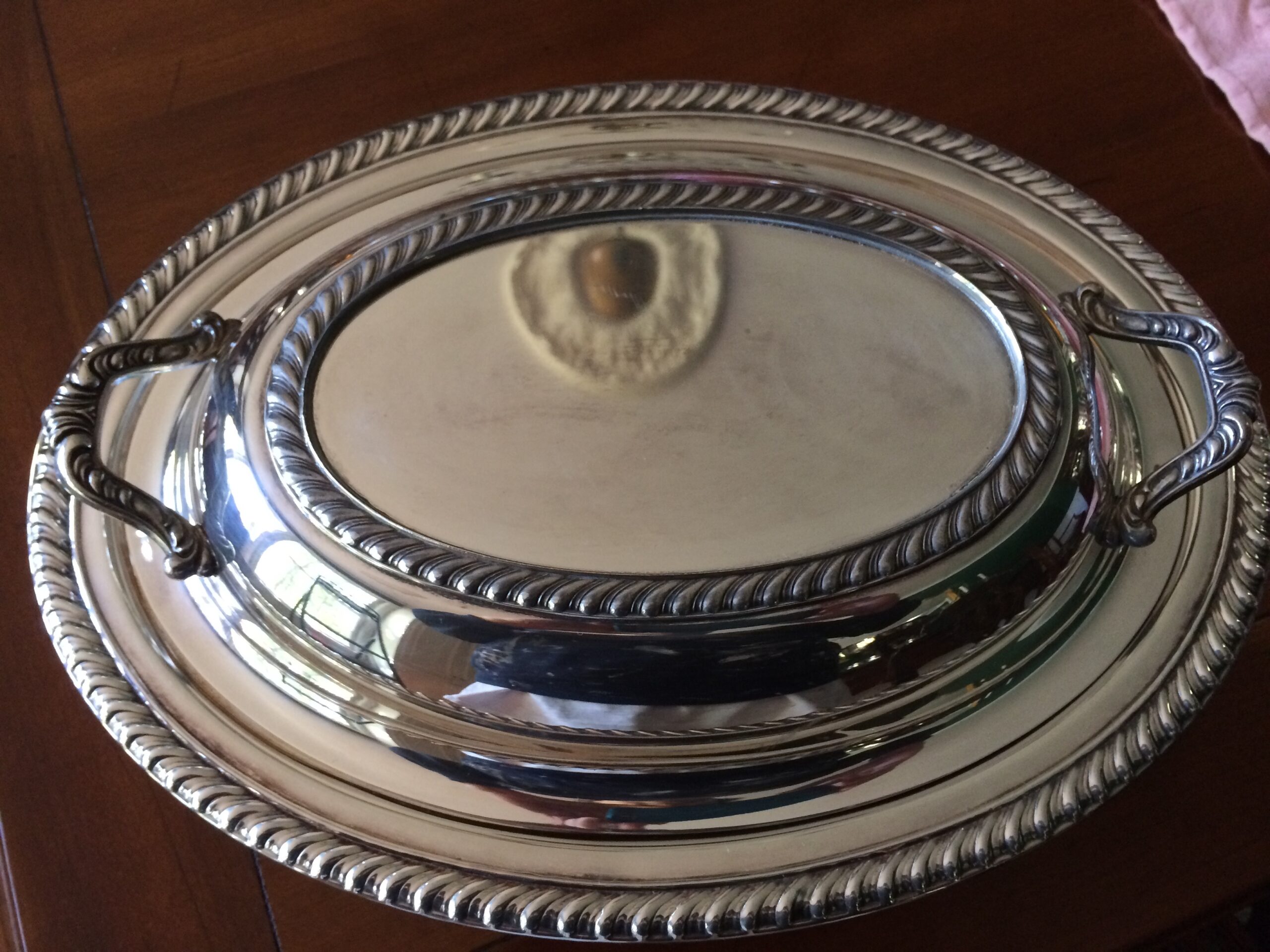 Covered Vegetable Bowl