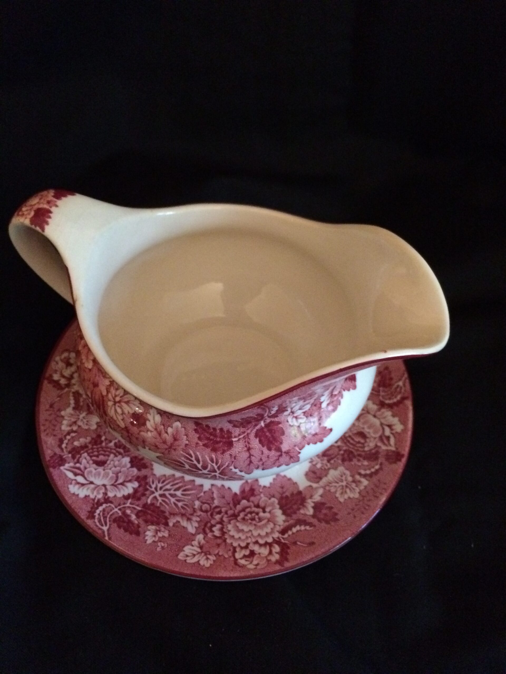Gravy Boat-Red-Enoch Woods