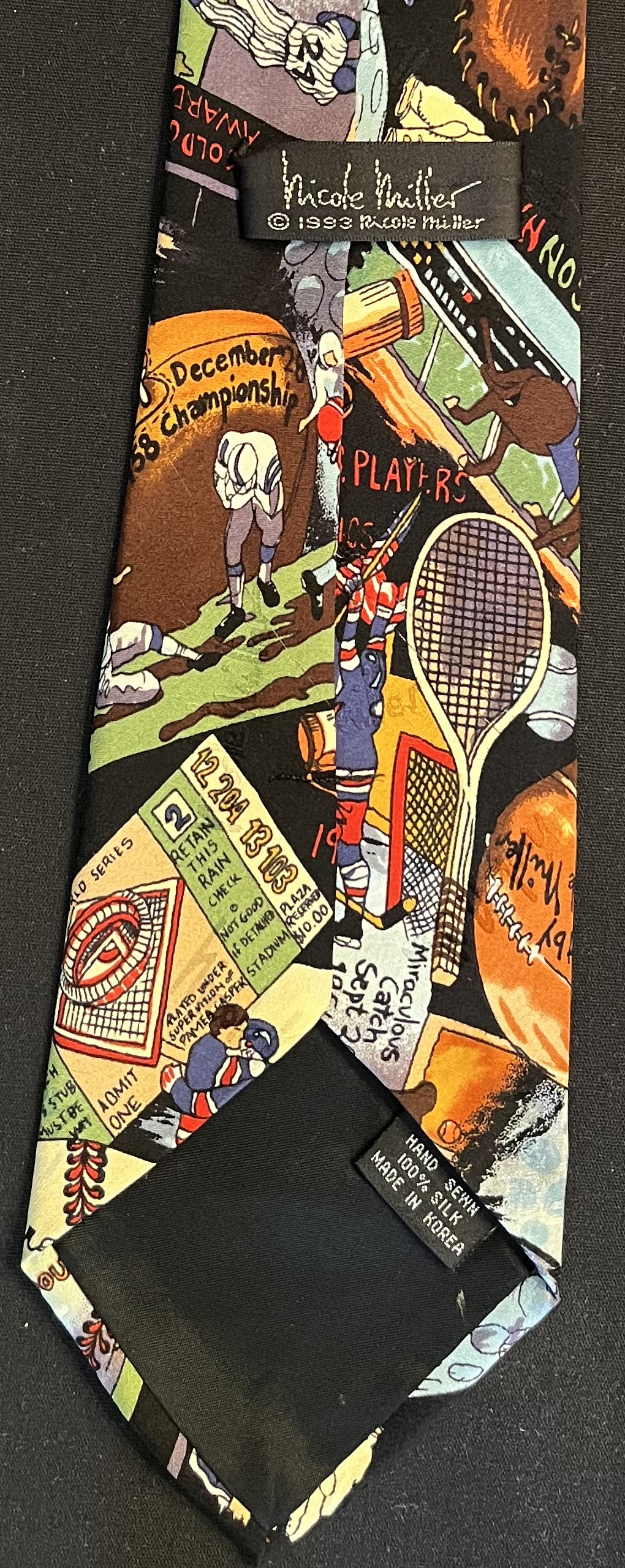Sports Tie, Nicole Miller