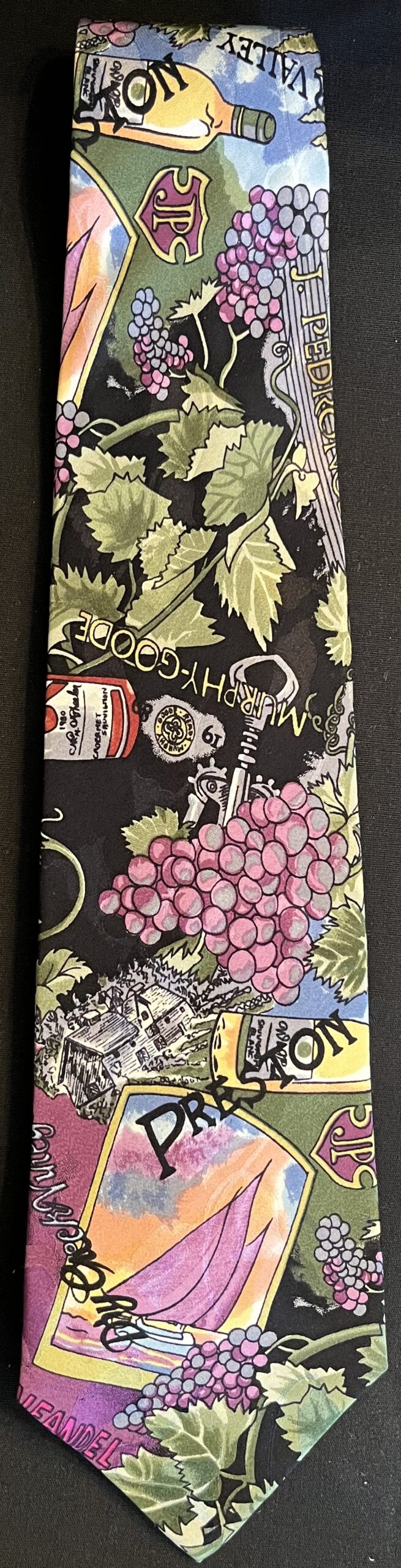 Wine Tie #2, Nicole Miller